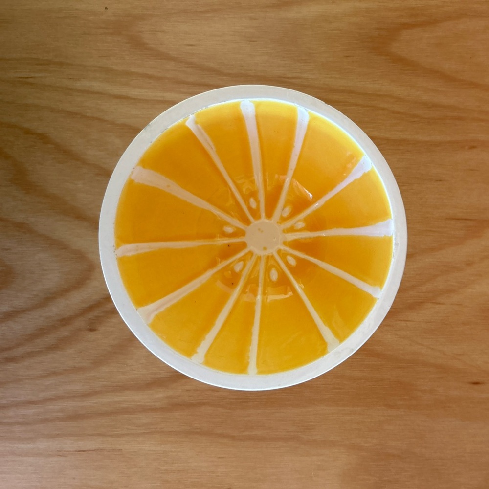 orange bowl, so cute, so retro